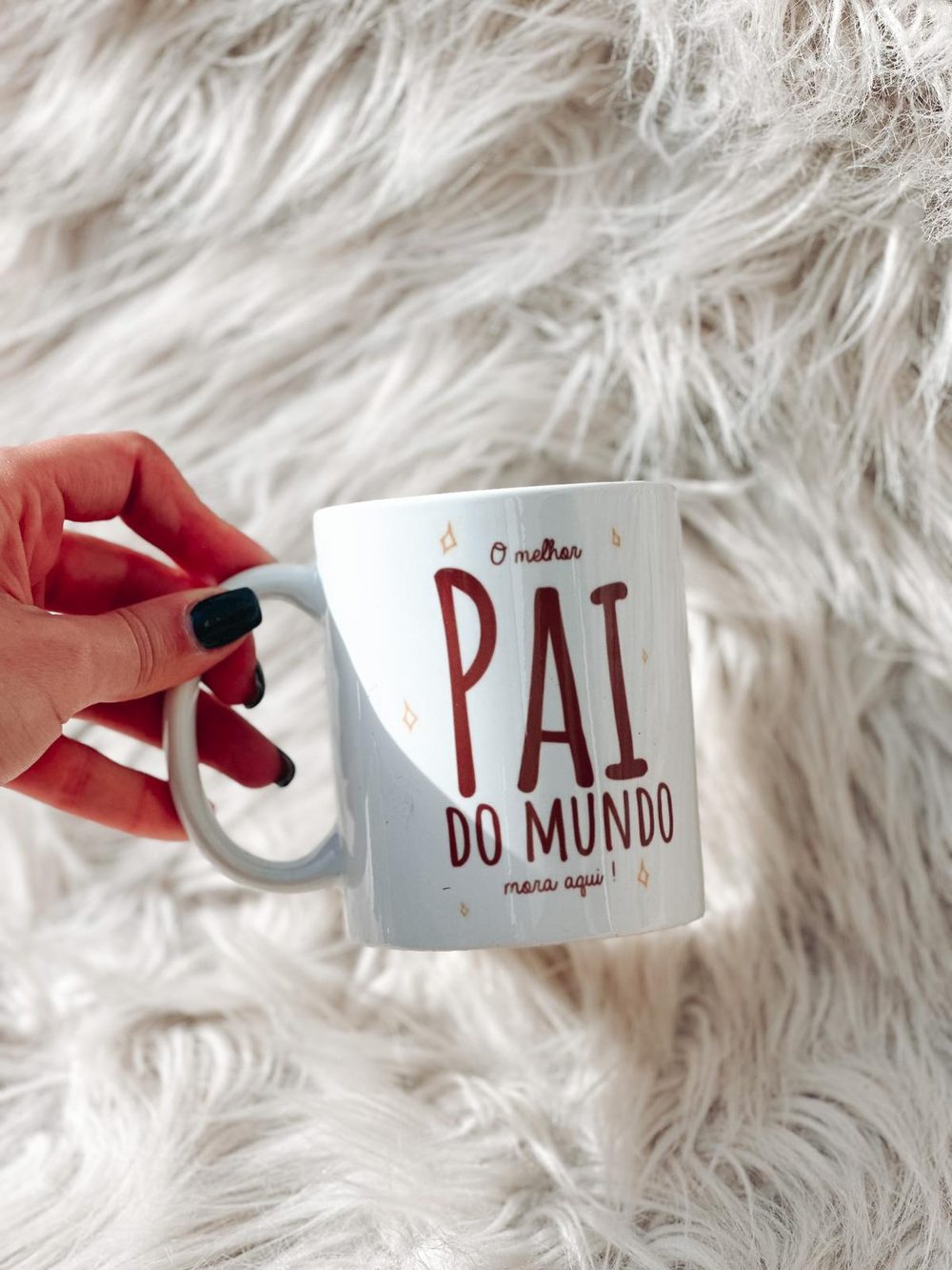 Caneca " o melhor Pai do mundo mora aqui " — foto 1